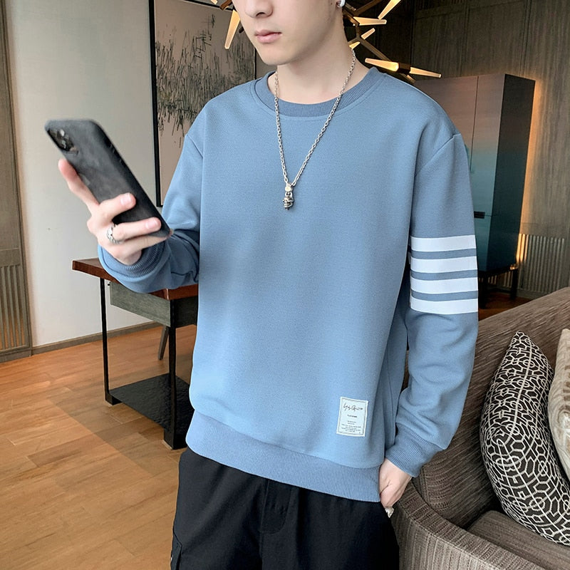 Men Sweatshirt Long Sleeve Clothe Korean Style