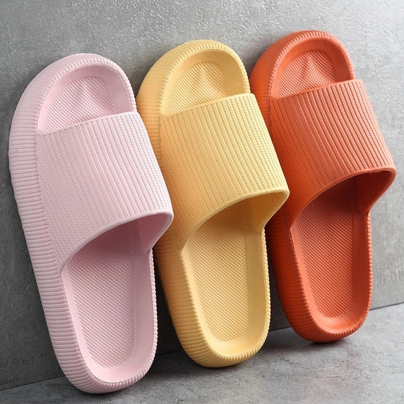 Thick Platform Home Slippers