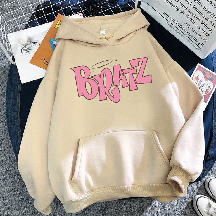 unisex Bratz Letter print hoodie