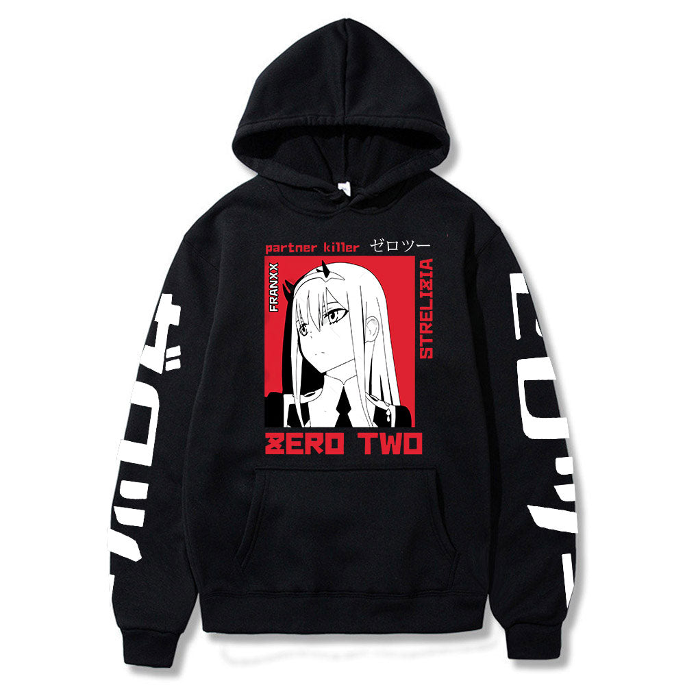 Mens Harajuku Pullover Hoodie Anime