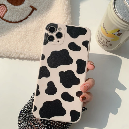 Retro cow print art japanese Phone Case for apple iPhone