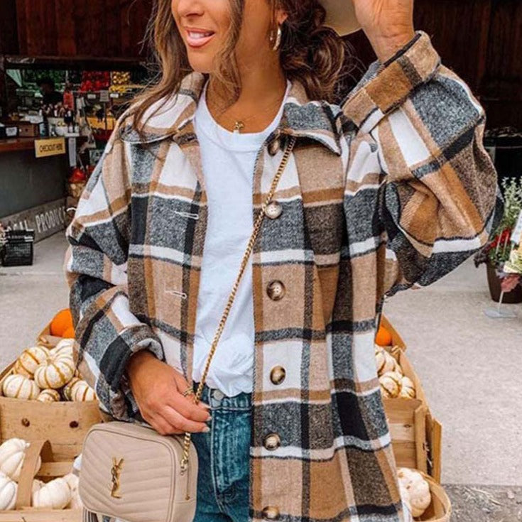 Autumn Plaid Jacket